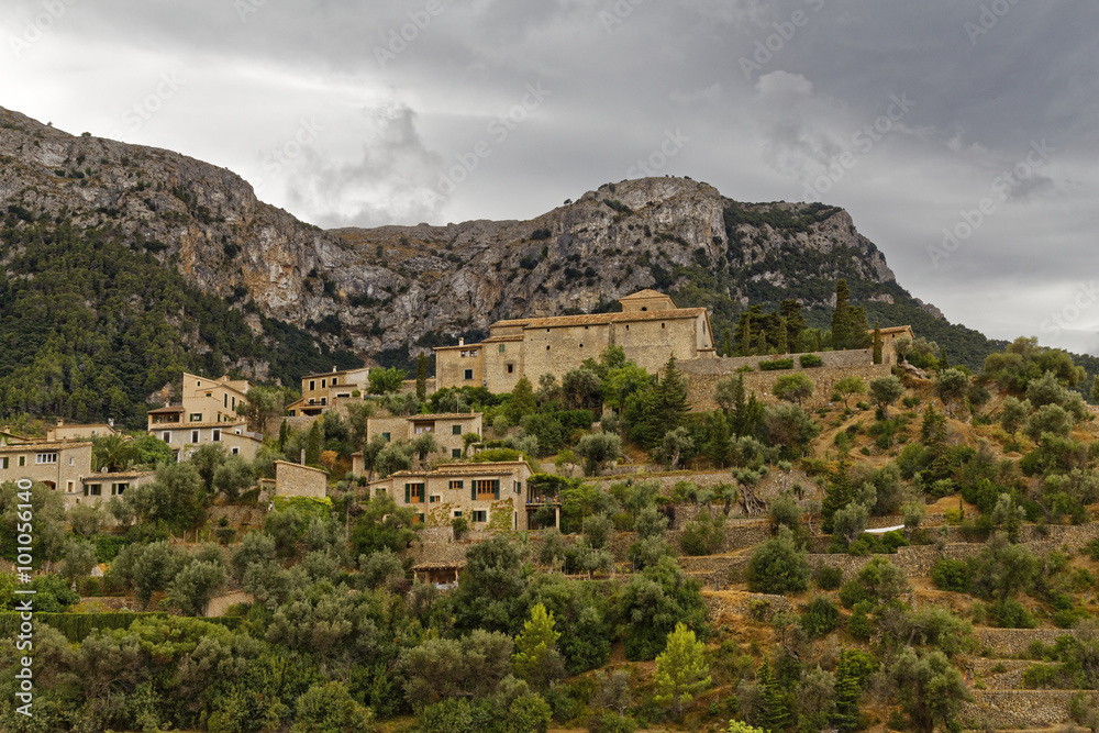 Mallorca mountain town Deja