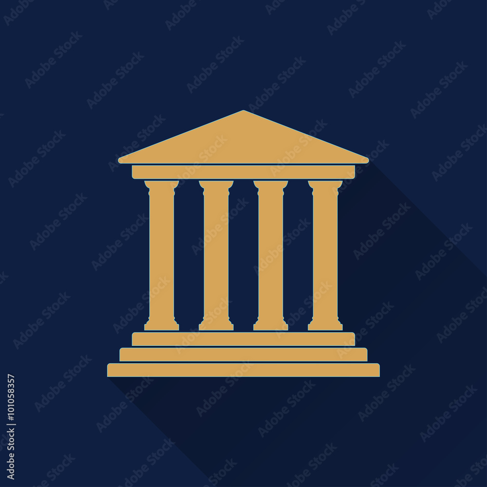 Fototapeta premium Court - vector icon.