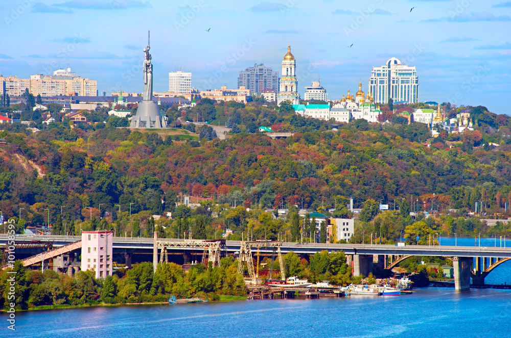 Kyiv cityscape, Ukraine