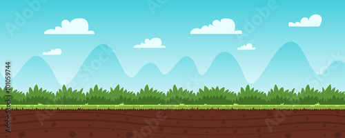 Cartoon Game Background