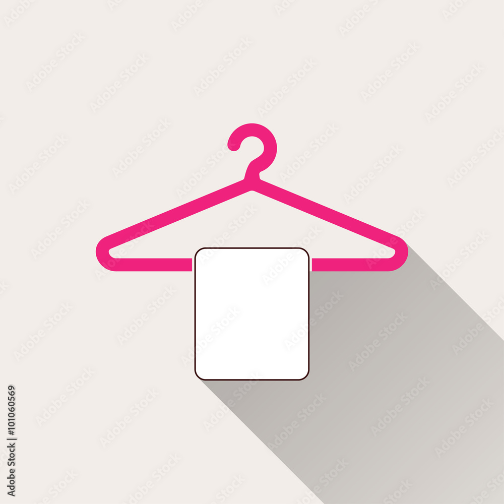 Hanger - vector icon. Hanger - vector icon.