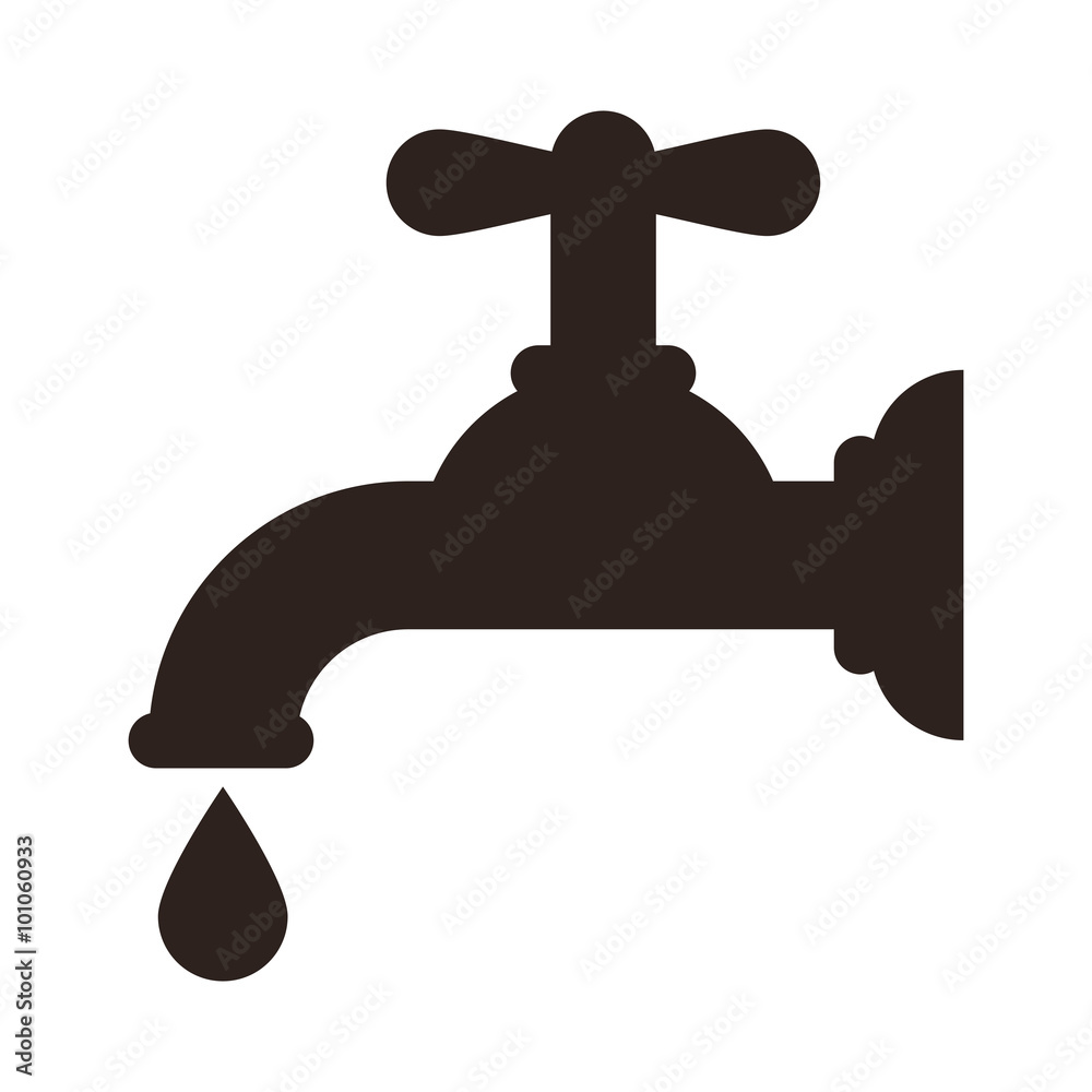Water tap icon Water tap icon