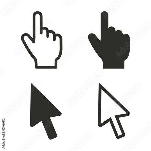 Cursor - vector icon.