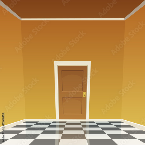 Room Door - Yellow