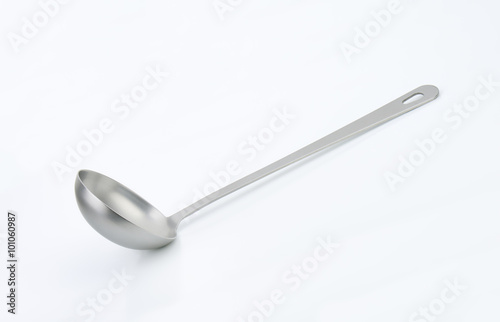 metal soup ladle