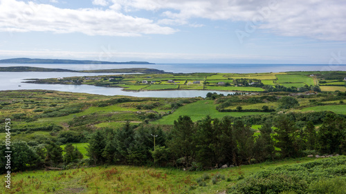 Irish green landscape © naturenow
