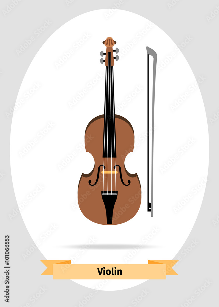 Musical instrument violin