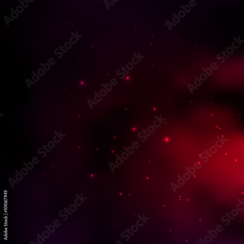 Milky way stars. Stars of a planet and galaxy in a free space.