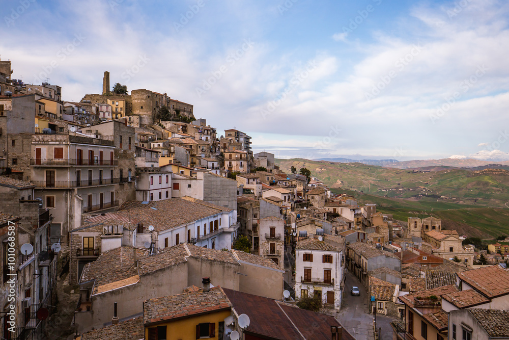 Cammarata in Central Sicily