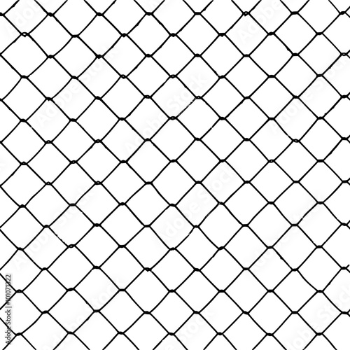 Wire fence pattern vector