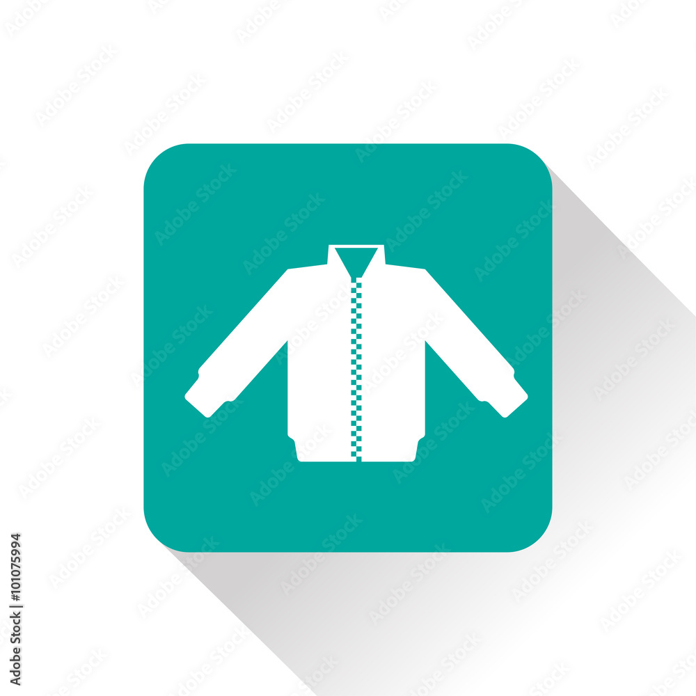 casual jacket vector icon casual jacket vector icon
