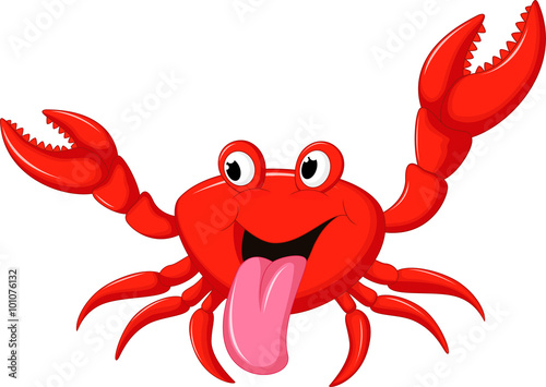 cute cartoon crab