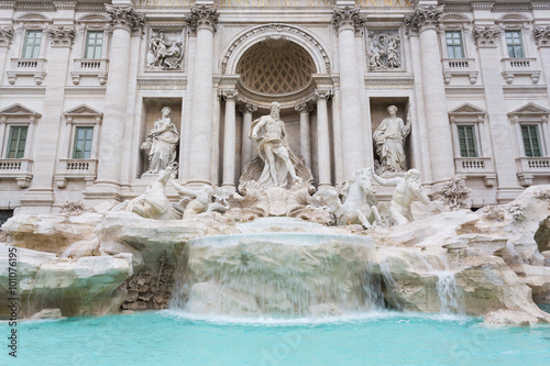 The Trevi Fountain (Fontana di Trevi) - Rome, Italy