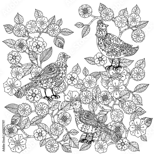 Still life with flowers