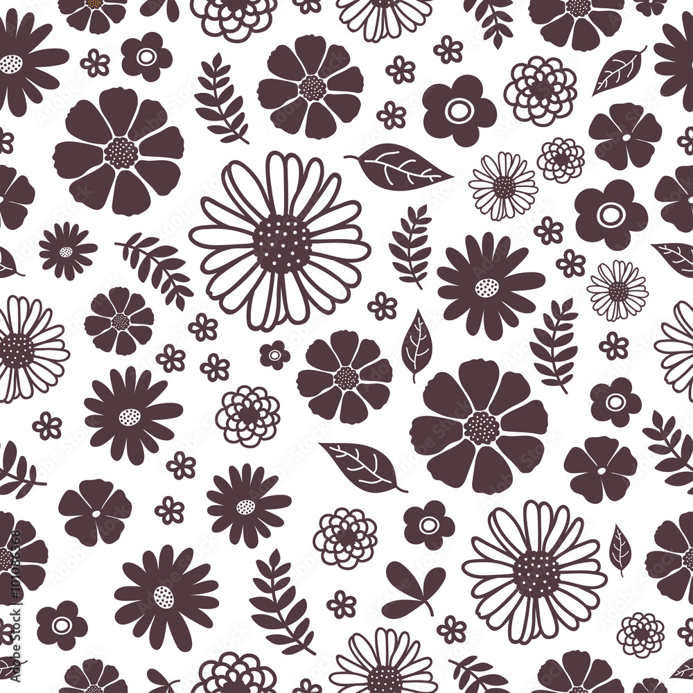 Pattern flowers