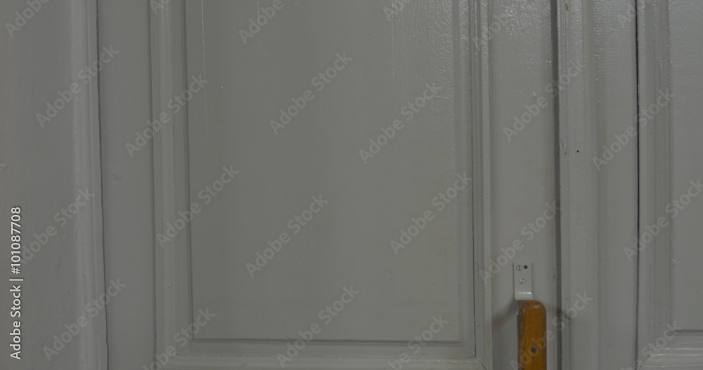 Professor Chemist Biologist Male Have Closed Door, Opened the Door, Entered the Classroom, Closeup, Began the Lesson Professor Chemist Biologist Male Have Closed Door, Opened the Door, Entered the Classroom, Closeup, Began the Lesson