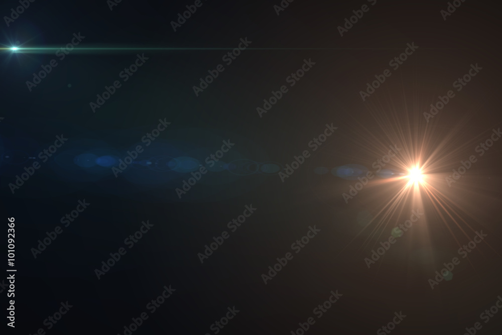 Fototapeta premium Lens flare effect