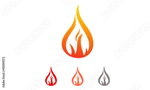 soul fire logo design