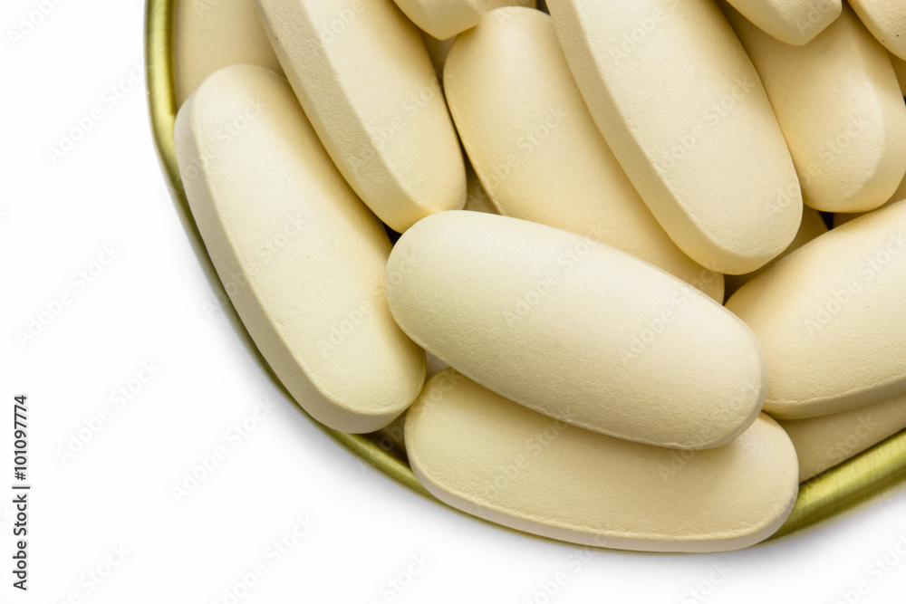 vitamin c pills isolated on white background vitamin c pills isolated on white background