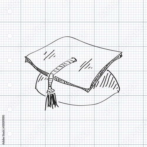 Simple doodle of a mortar