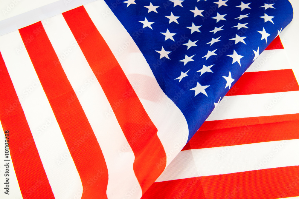 Fototapeta premium United States of America flag.