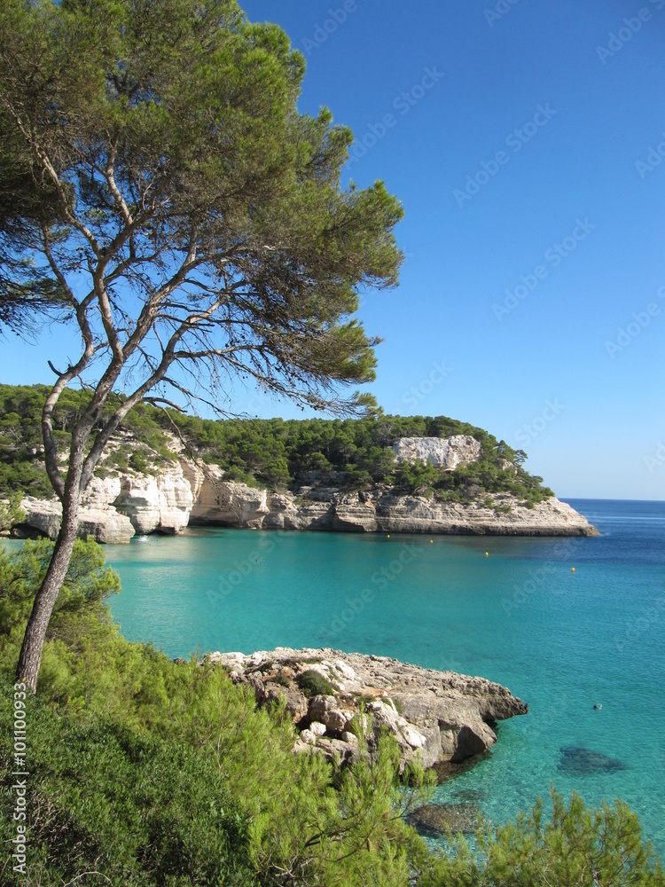 Obraz premium Minorka - pieszo do Cala Macarelleta