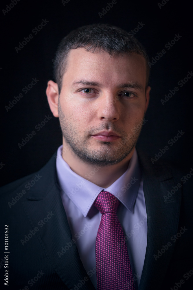 Closeup shot of business man on a suit Closeup shot of business man on a suit