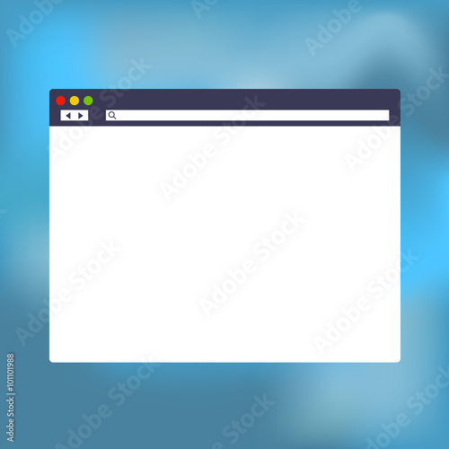 Internet web browser window