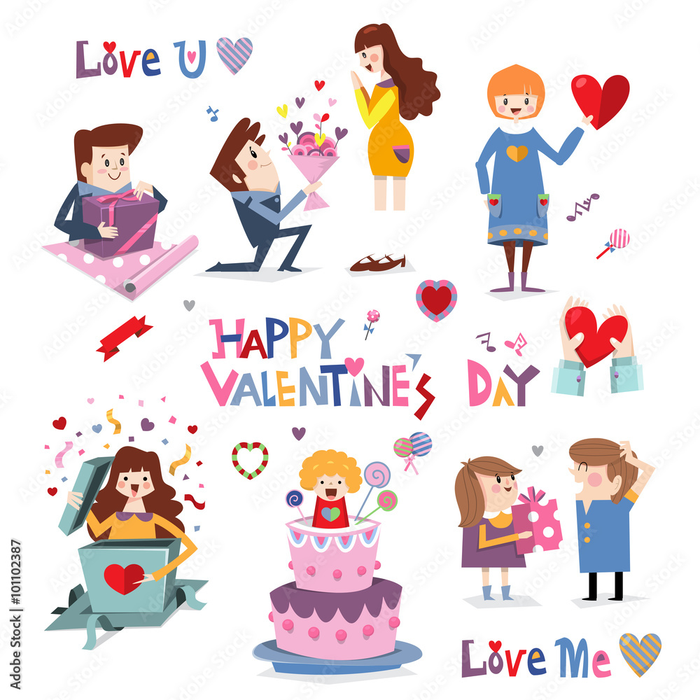 Design element for Valentine's day Design element for Valentine's day