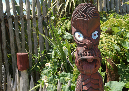 Maori Carving. New Zealand