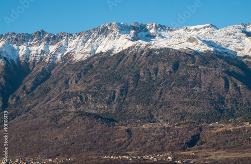 Frontal view of Costiera dei Cech