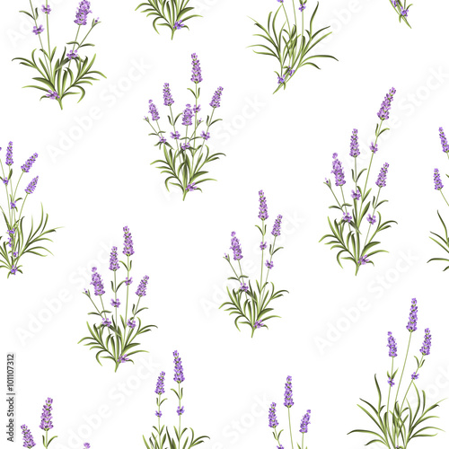 The Lavender Seamless pattern.