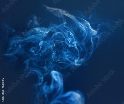 Tender abstraction with smoke © dashabelozerova