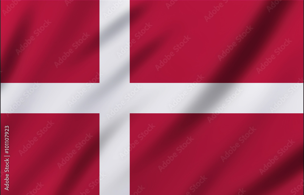 Denmark flag background