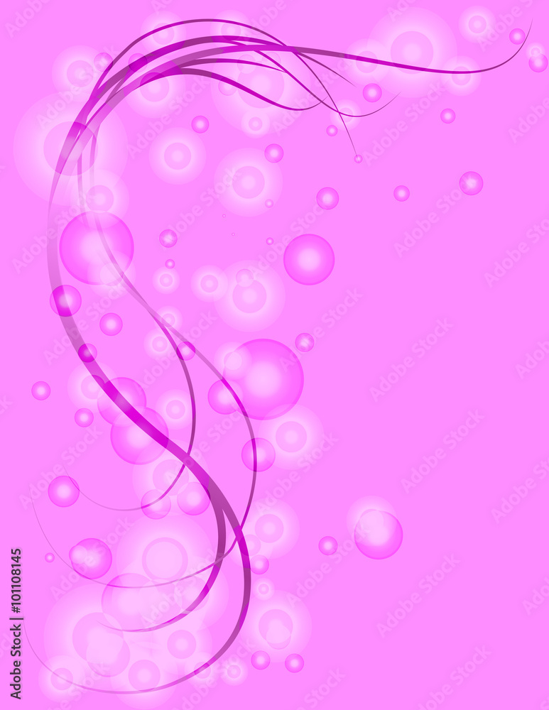 Abstract background for design, vector backdrop, light violet