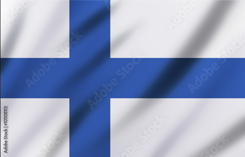 finland flag background