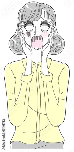女性　ショック