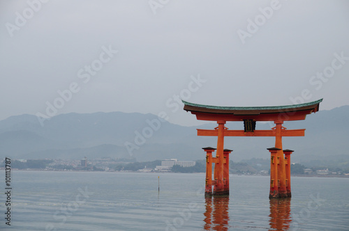 Itsukushima shrine torii