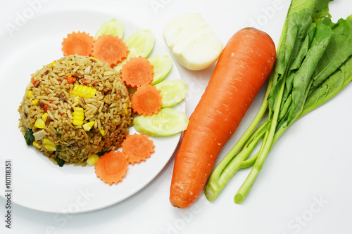 vegetable and green leave for cooking
