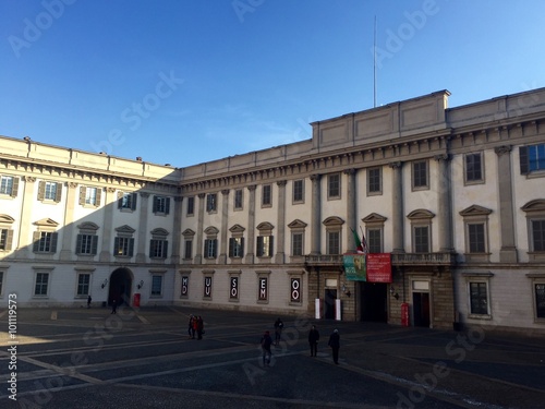 Milano, piazza Duomo - Palazzo Reale