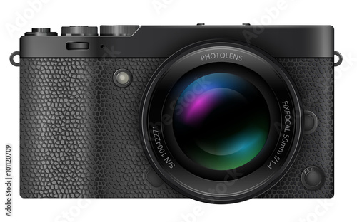 Mirrorless compact camera
