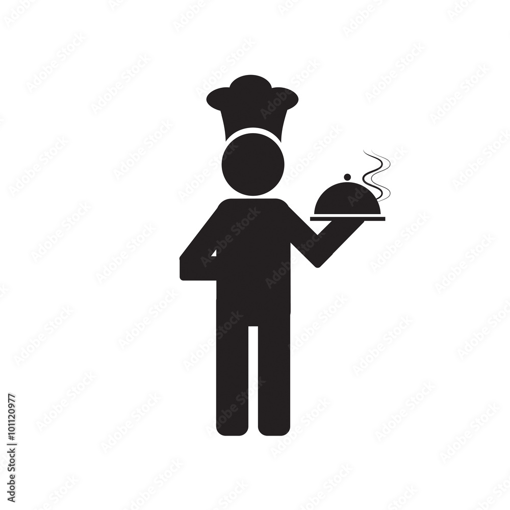 Chef Vector Illustration.