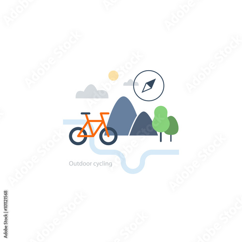 Outdoor cycling