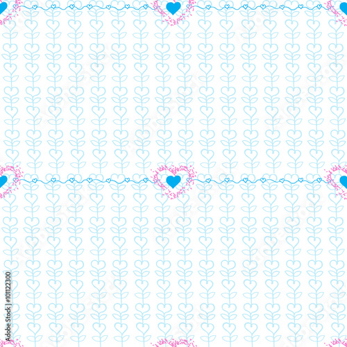 hand-drawn doodle seamless pattern 