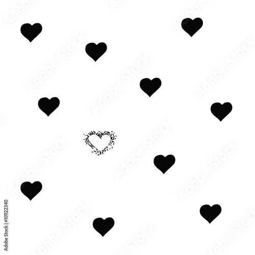 hand-drawn doodle seamless pattern 