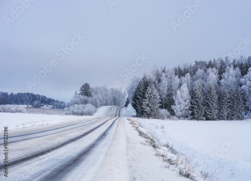 Winter road © Pink Badger