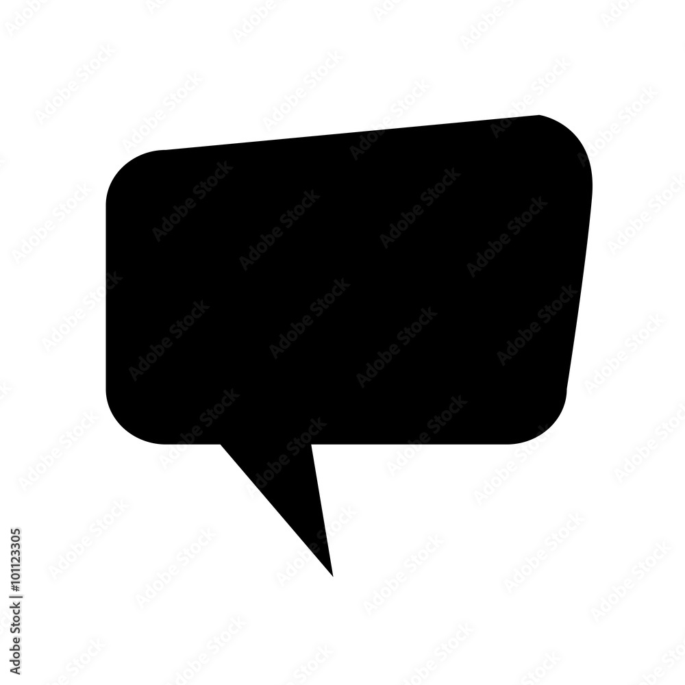Speech bubble icon Illustration symbol design Speech bubble icon Illustration symbol design