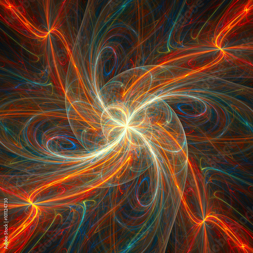 abstract fractal background