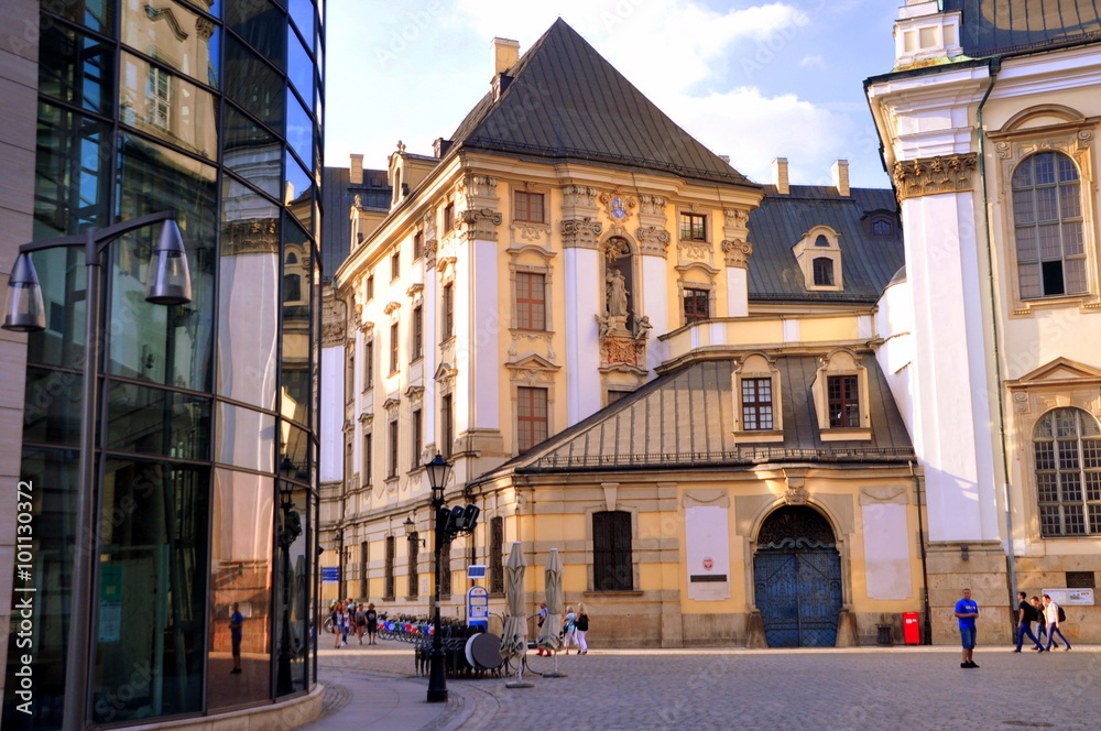 Naklejka premium Breslau - Universitätsgebäude