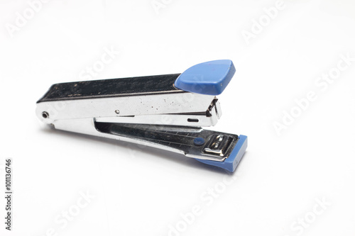 Stapler isolated on the white background